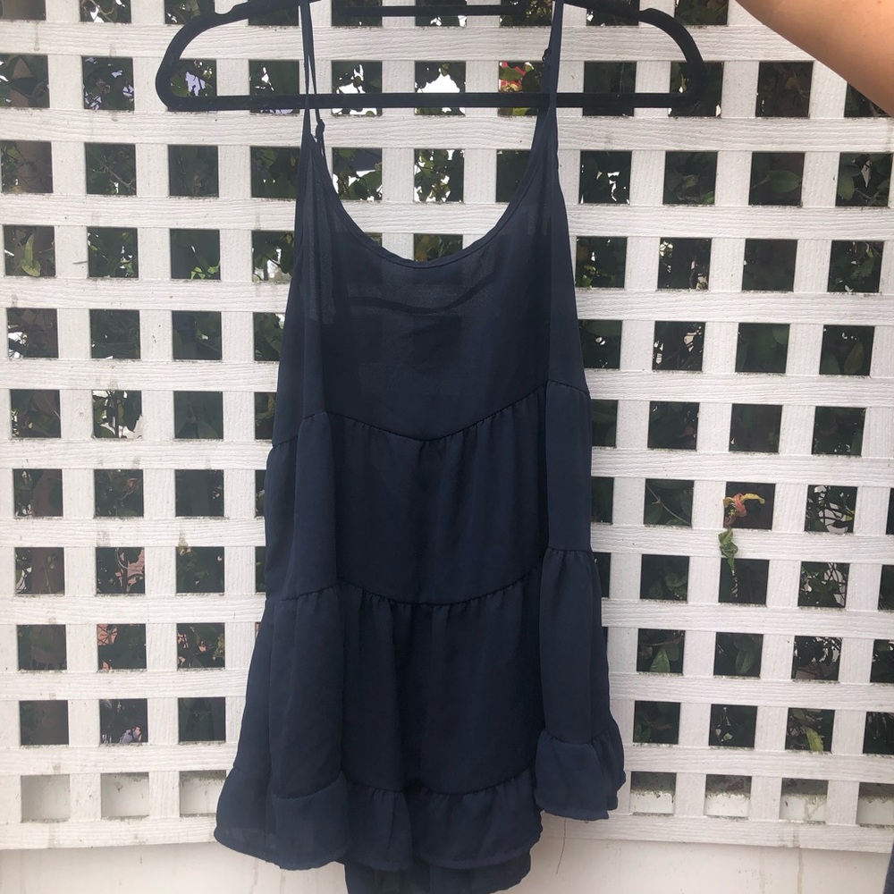 NAVY BLUE BRANDY MELVILLE SUN DRESS💙
